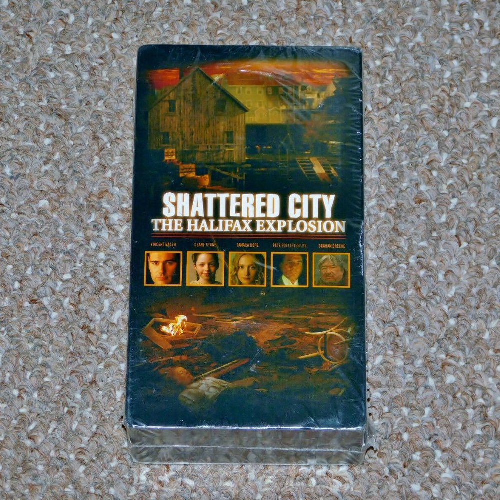 Shattered City: The Halifax Explosion VHS 2003 Brand New Bruce Pittman Canadian